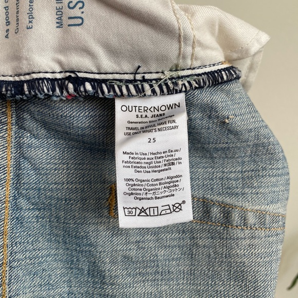 2 Outerknown jeans -Size  24 available - Picture 9 of 9